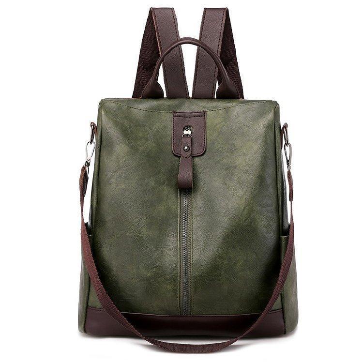 Eva | Stylish and versatile leather backpack with ample capacity