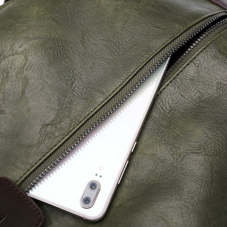 Eva | Stylish and versatile leather backpack with ample capacity