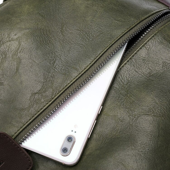 Eva | Stylish and versatile leather backpack with ample capacity