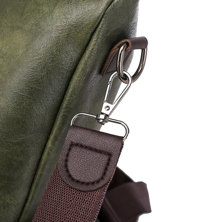 Eva | Stylish and versatile leather backpack with ample capacity