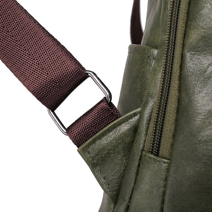 Eva | Stylish and versatile leather backpack with ample capacity