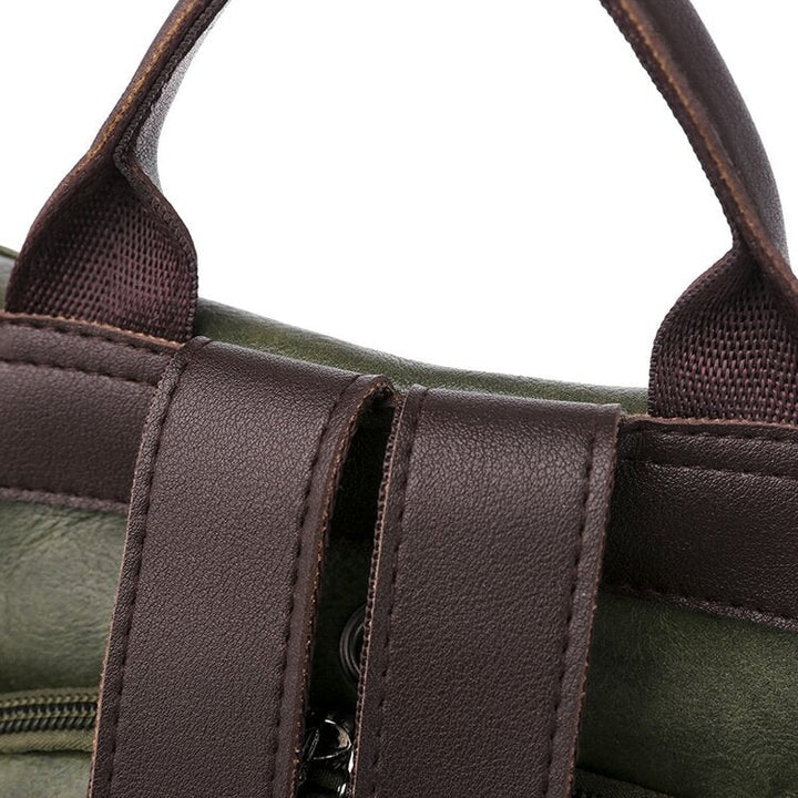 Eva | Stylish and versatile leather backpack with ample capacity