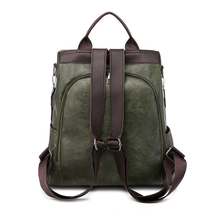 Eva | Stylish and versatile leather backpack with ample capacity