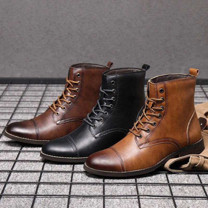 Casey | Genuine Leather Ankle Boots