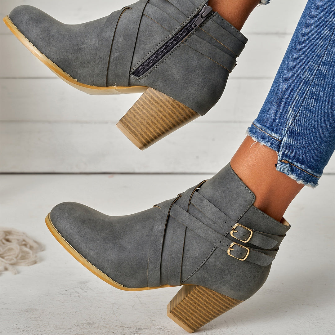 Orthopaedic Leather Ankle Boots