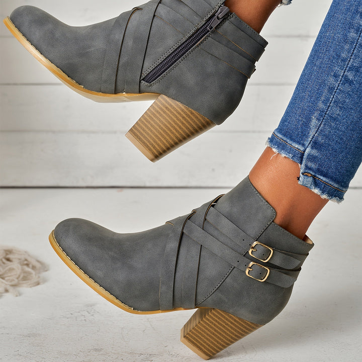 Orthopaedic Leather Ankle Boots