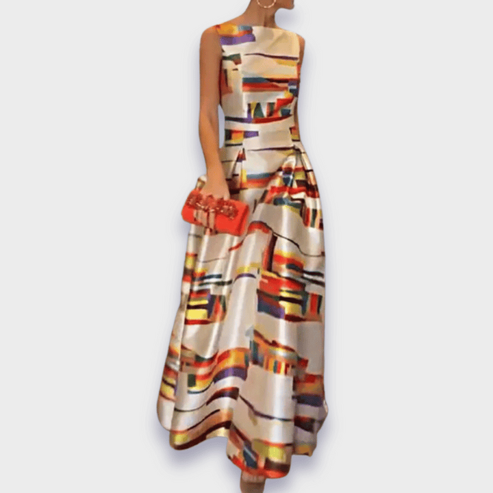 Earlena | Handmade long dress made of premium fabric
