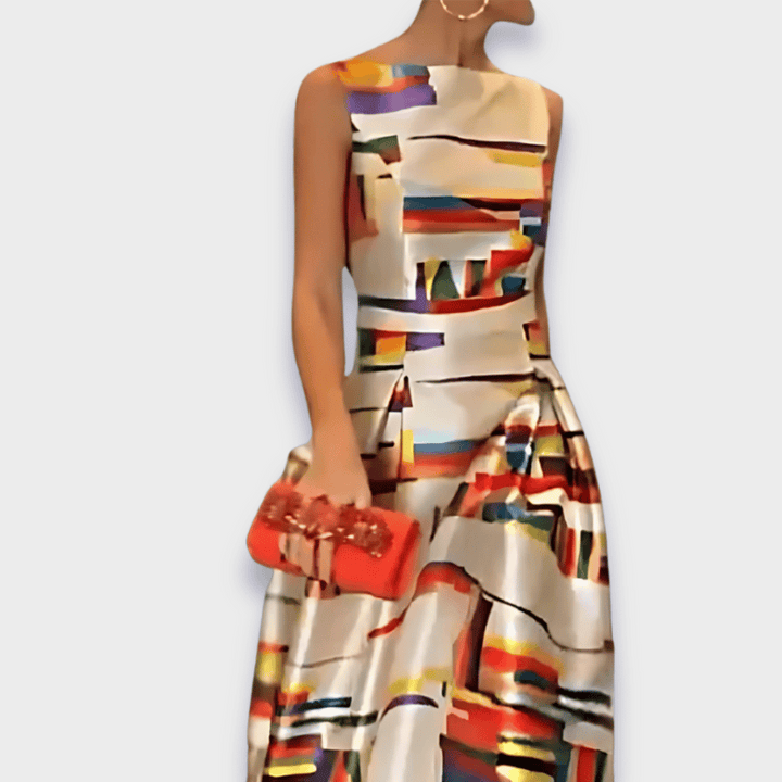 Earlena | Handmade long dress made of premium fabric