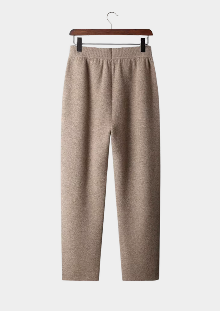 Luxury Cashmere Straight Trousers