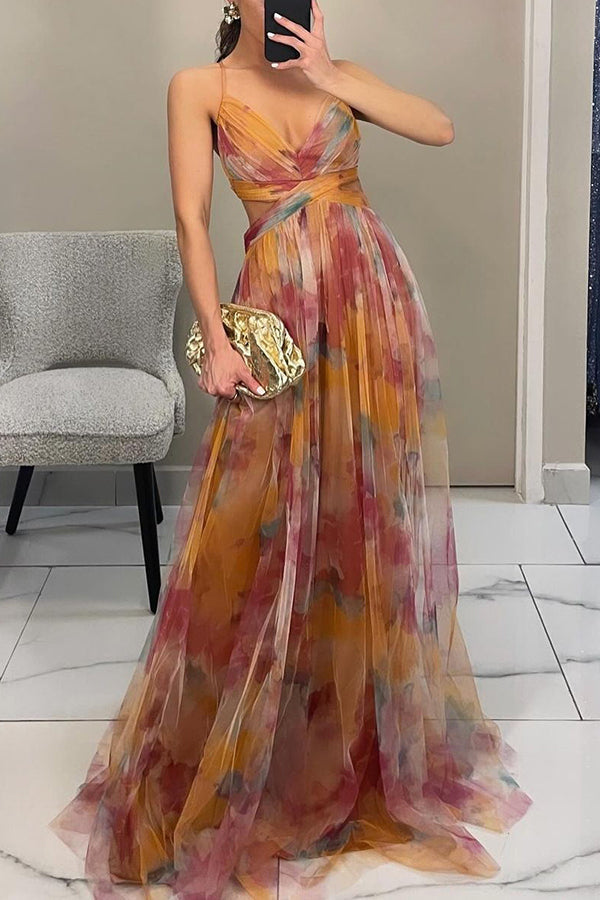 Bernice | Long floral dress