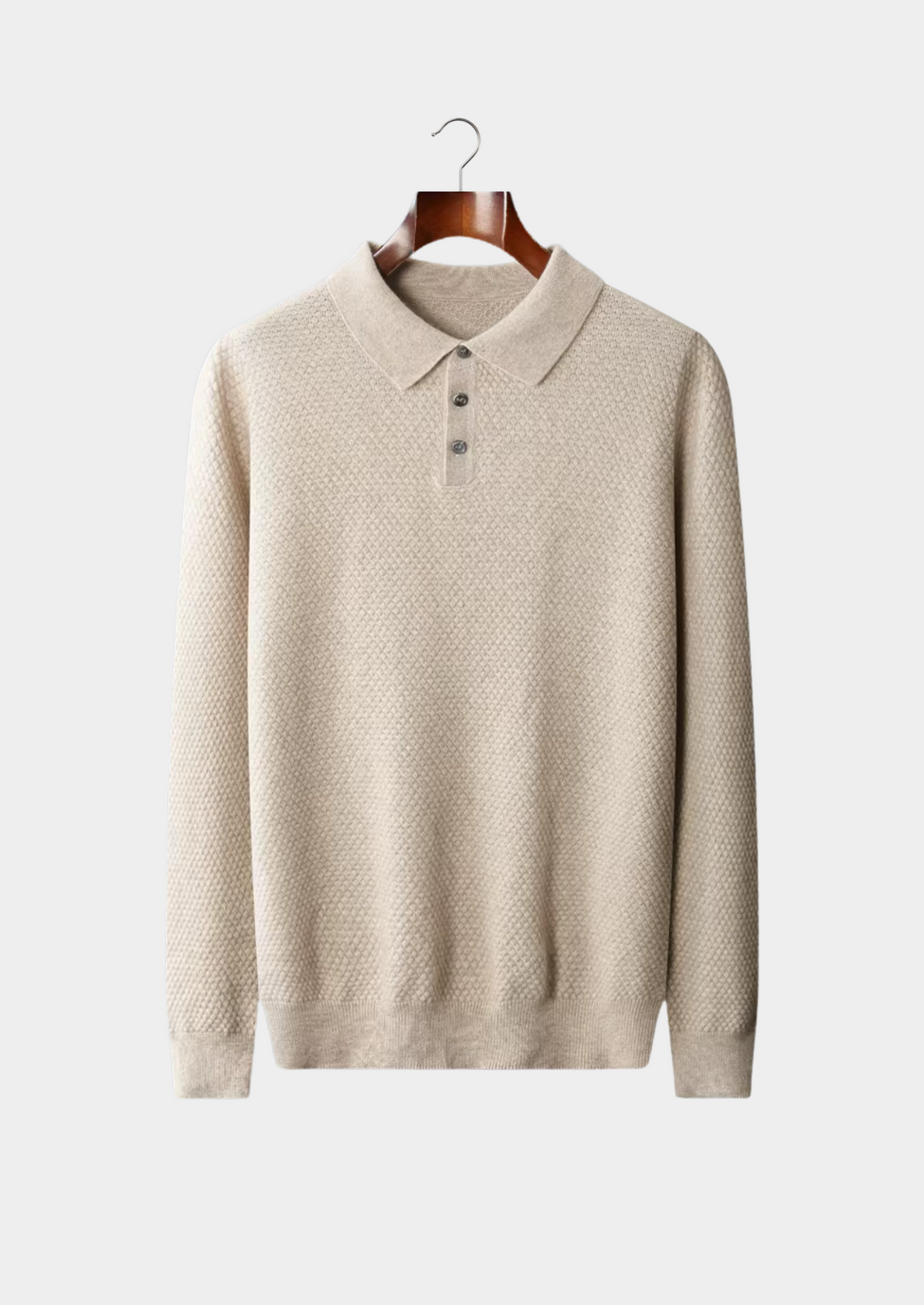 Cashmere Modern Knit Polo