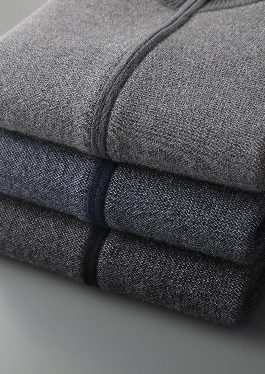 Cashmere Luxury Jacquard Zip Essential