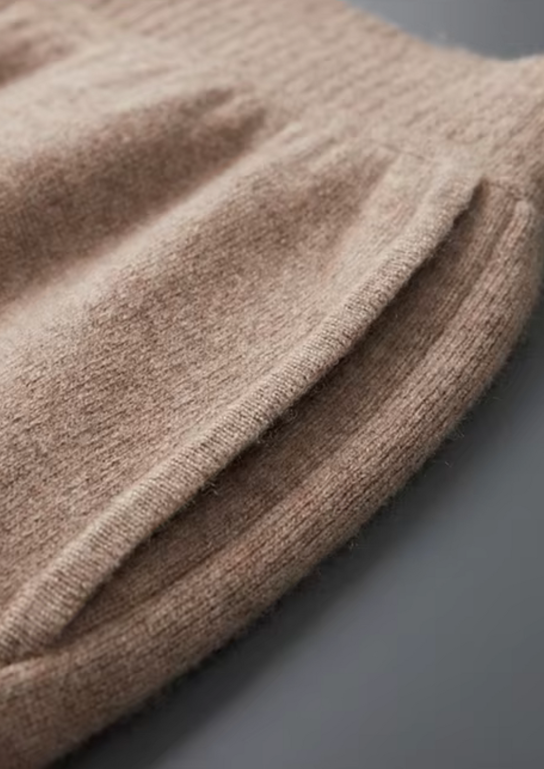 Luxury Cashmere Straight Trousers