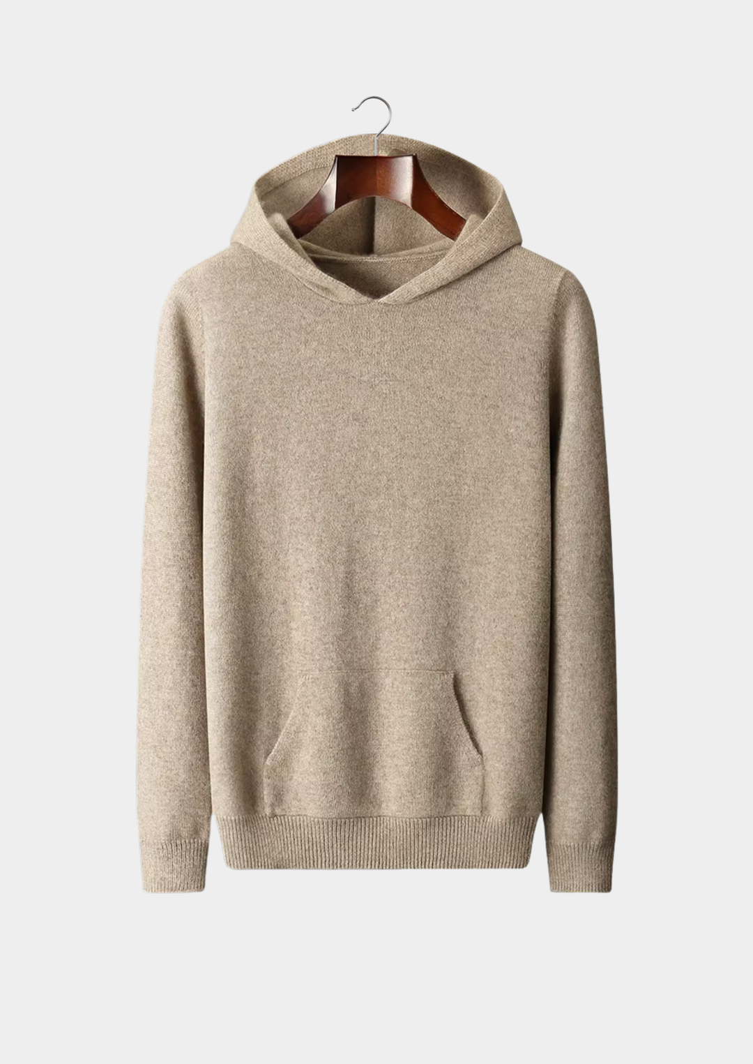 Cashmere Luxury Essential Knit Hoodie