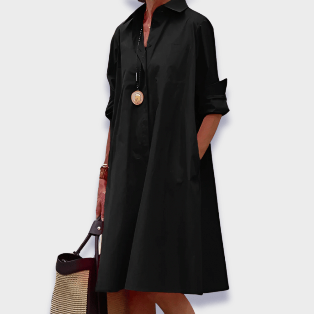 Marisa | Stylish Polo Dress in Premium Fabric