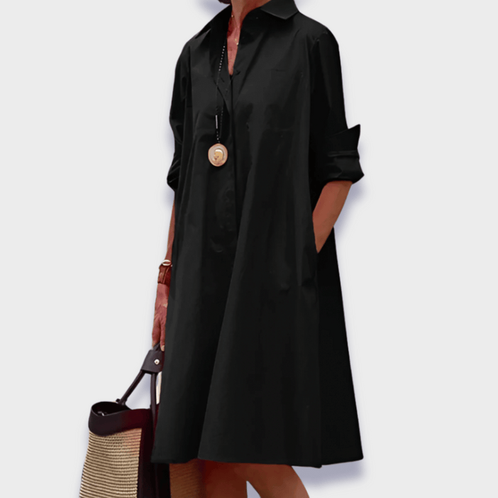 Marisa | Stylish Polo Dress in Premium Fabric