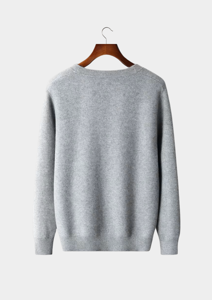 Pure Extra-Fine Merino Wool Essential Luxury Cardigan