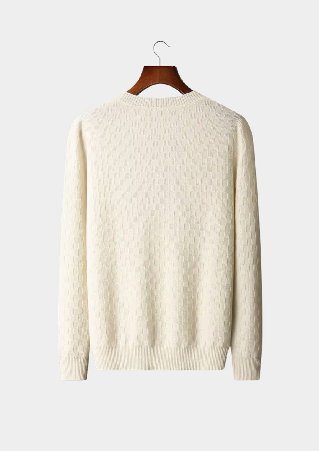 Luxury Cashmere Texture Knit Sweater