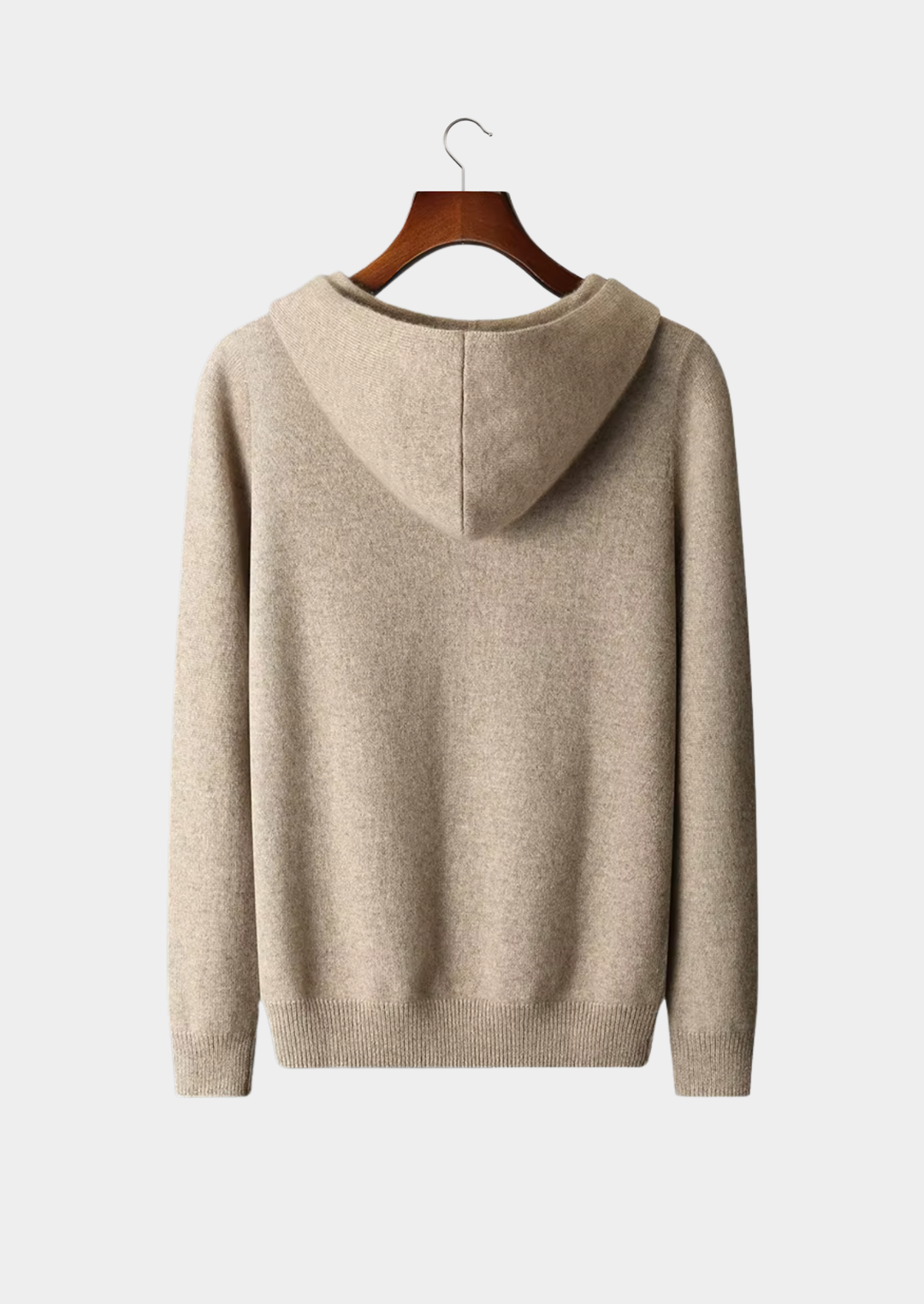 Cashmere Luxury Essential Knit Hoodie