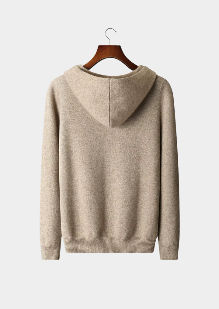 Cashmere Luxury Essential Knit Hoodie