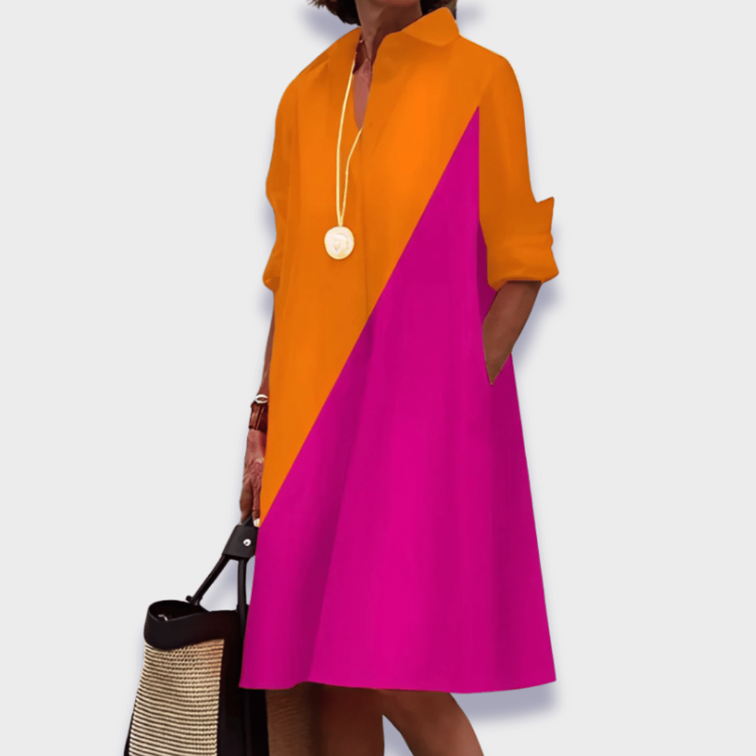 Marisa | Stylish Polo Dress in Premium Fabric