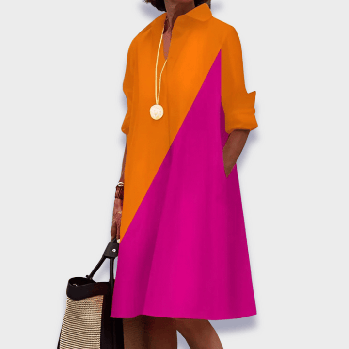 Marisa | Stylish Polo Dress in Premium Fabric