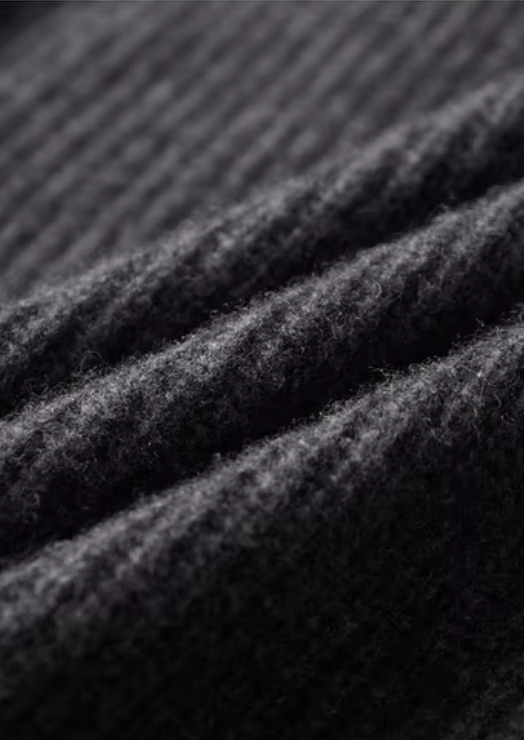 Signature Merino Dual-Zip Funnel Cardigan