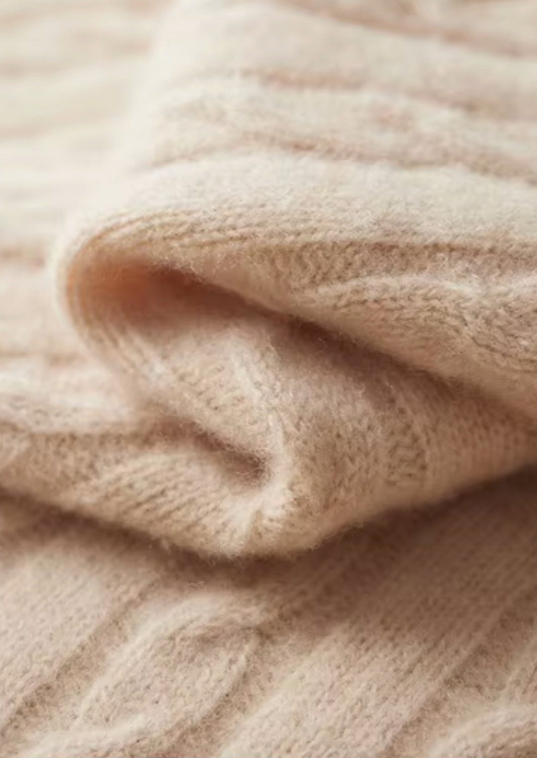 Premium Cable-Knit Merino Henley