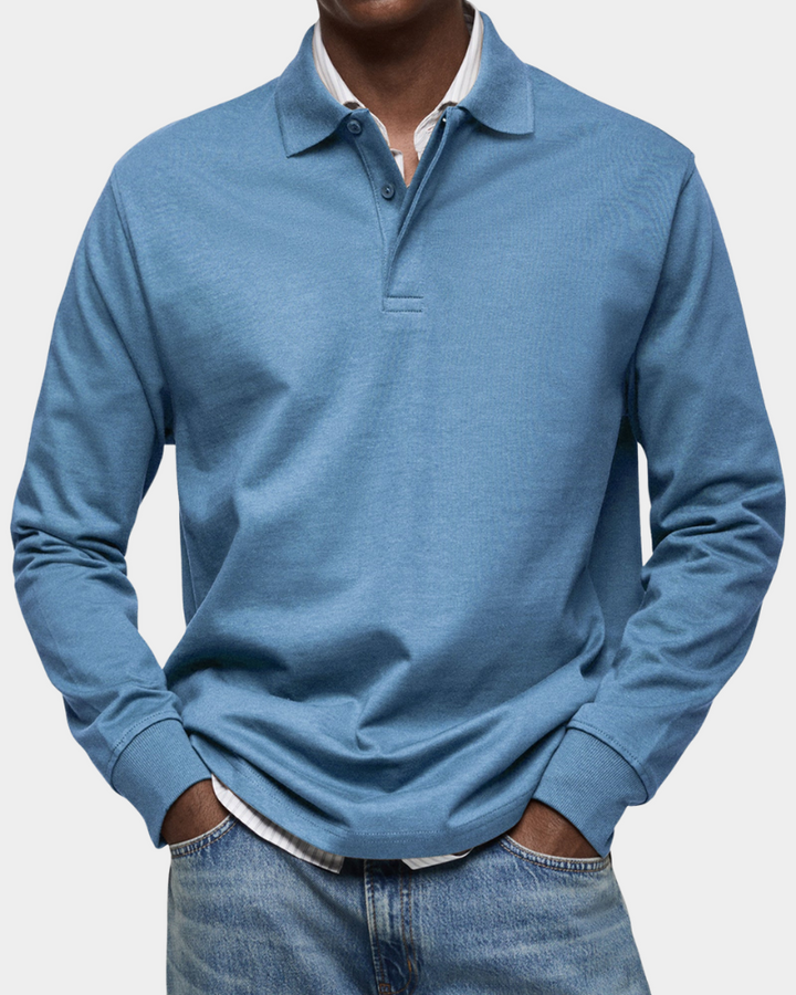 Classic Long-sleeve Polo Shirt
