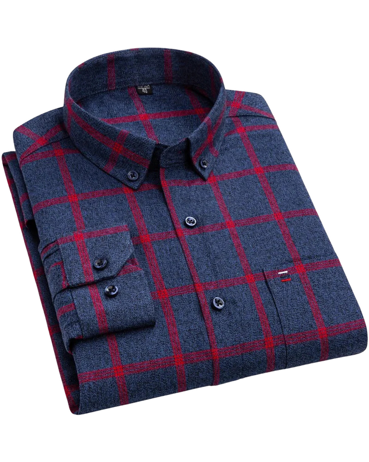 Guido | Plaid Cotton Shirt