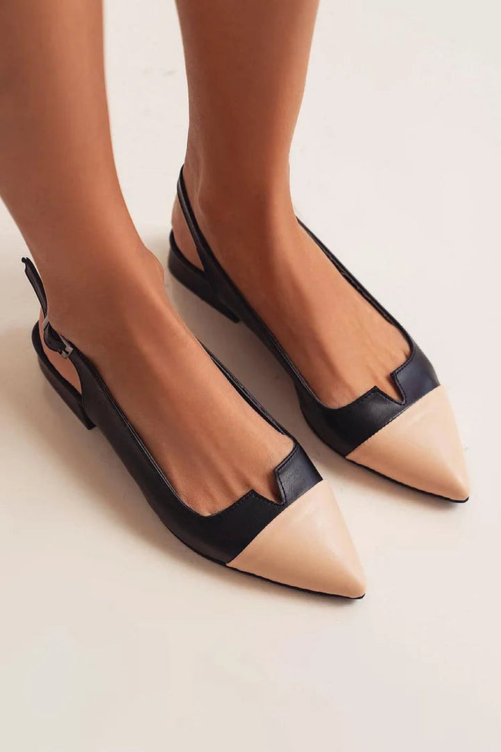 Dorita | Two-Tone Ballet Flats