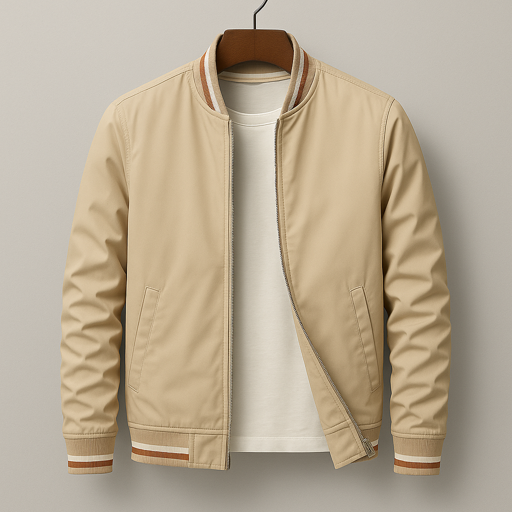 Caleb | Urban Stripe Bomber