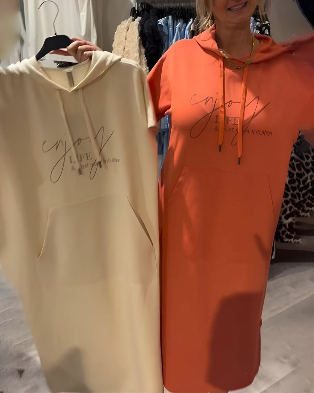 Elin | Casual Hoodie Dress