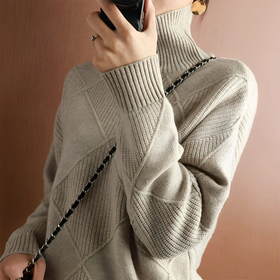 Viènne | Structured turtleneck jumper