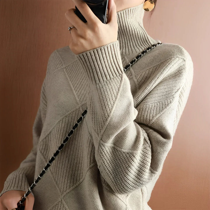 Viènne | Structured turtleneck jumper