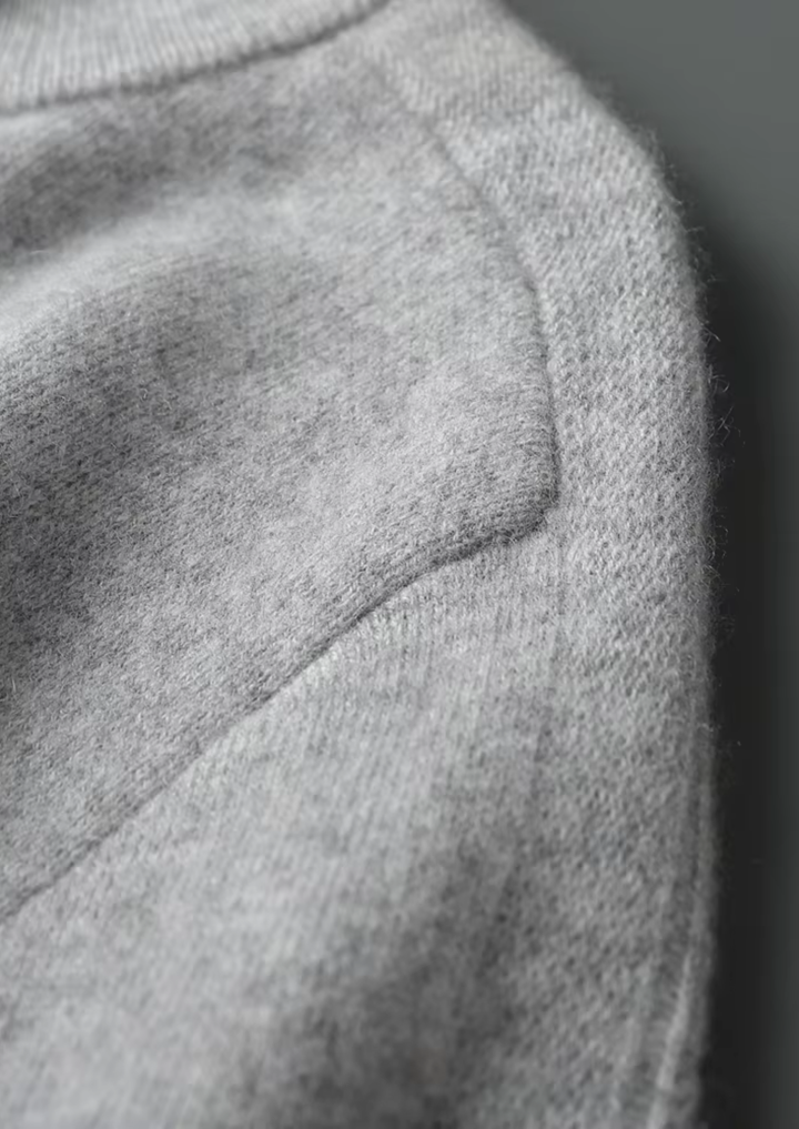 Premium Cashmere Half-Zip Knit