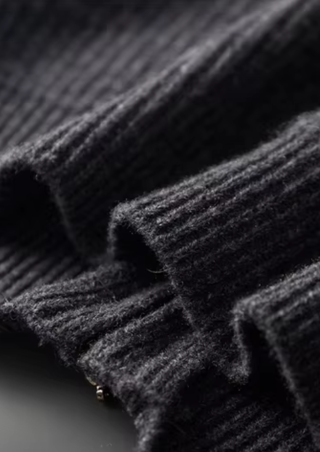 Signature Merino Dual-Zip Funnel Cardigan