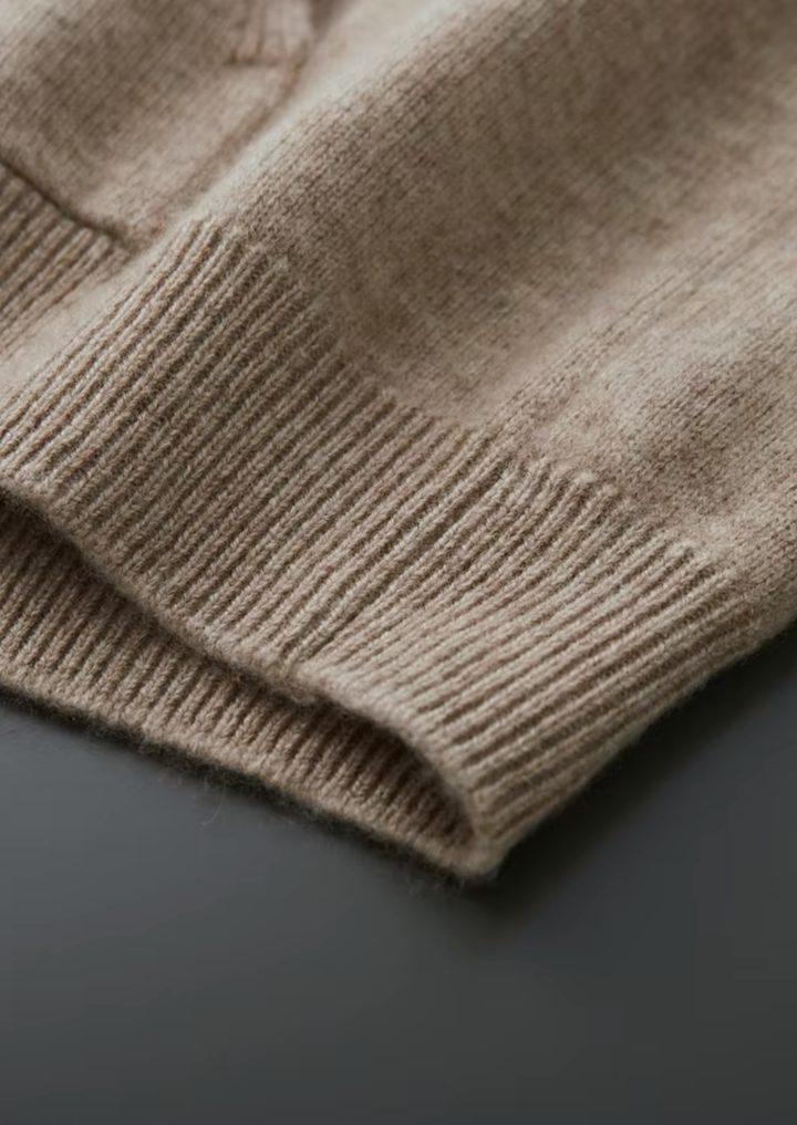 Cashmere Luxury Essential Knit Hoodie