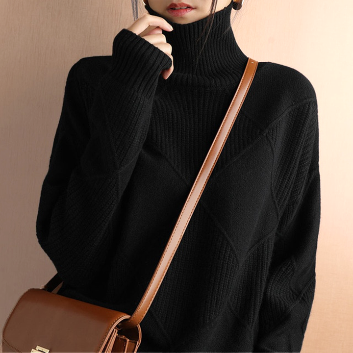 Viènne | Structured turtleneck jumper