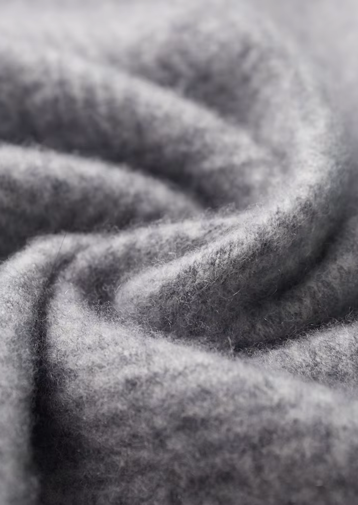 Signature Cashmere Patterned Half-Zip Sweater