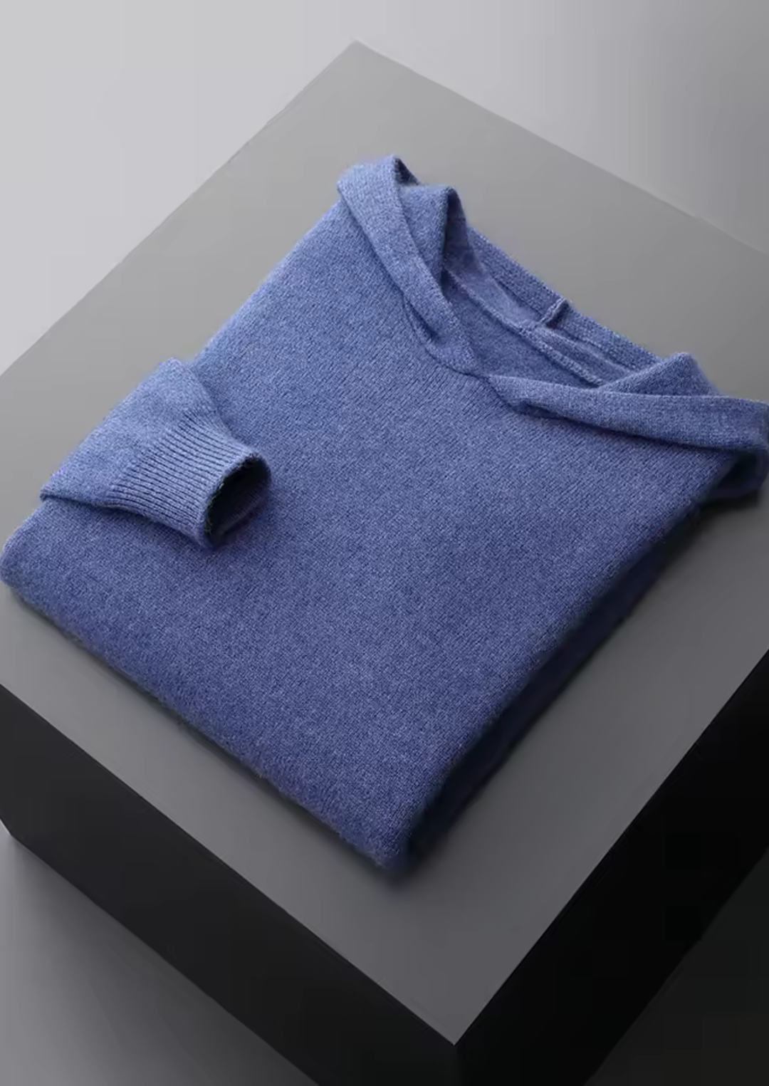 Cashmere Luxury Essential Knit Hoodie