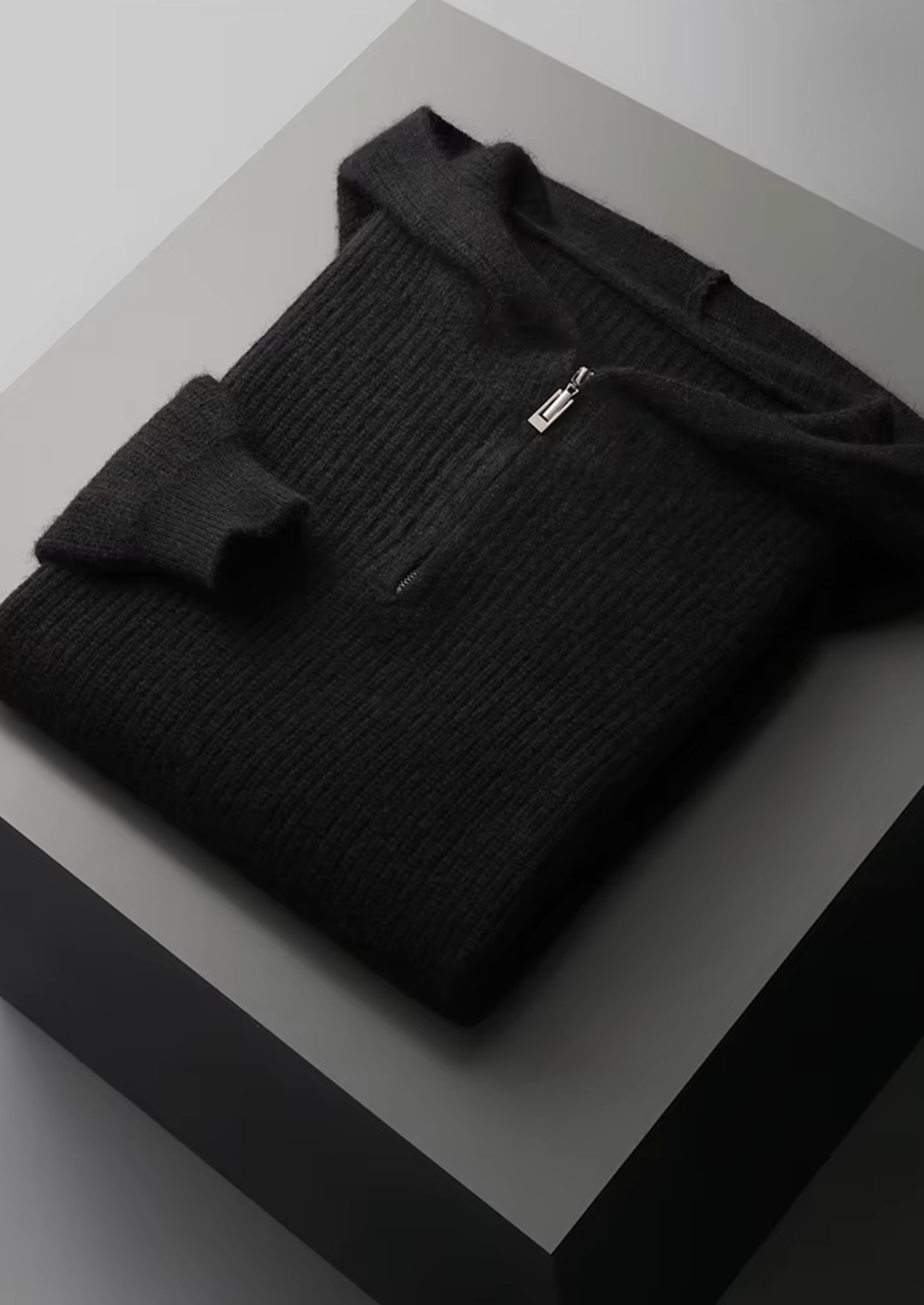 Amalfi Merino Half-Zip Hoodie