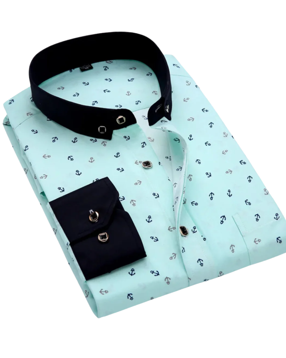 Guido | Nautical Print Shirt