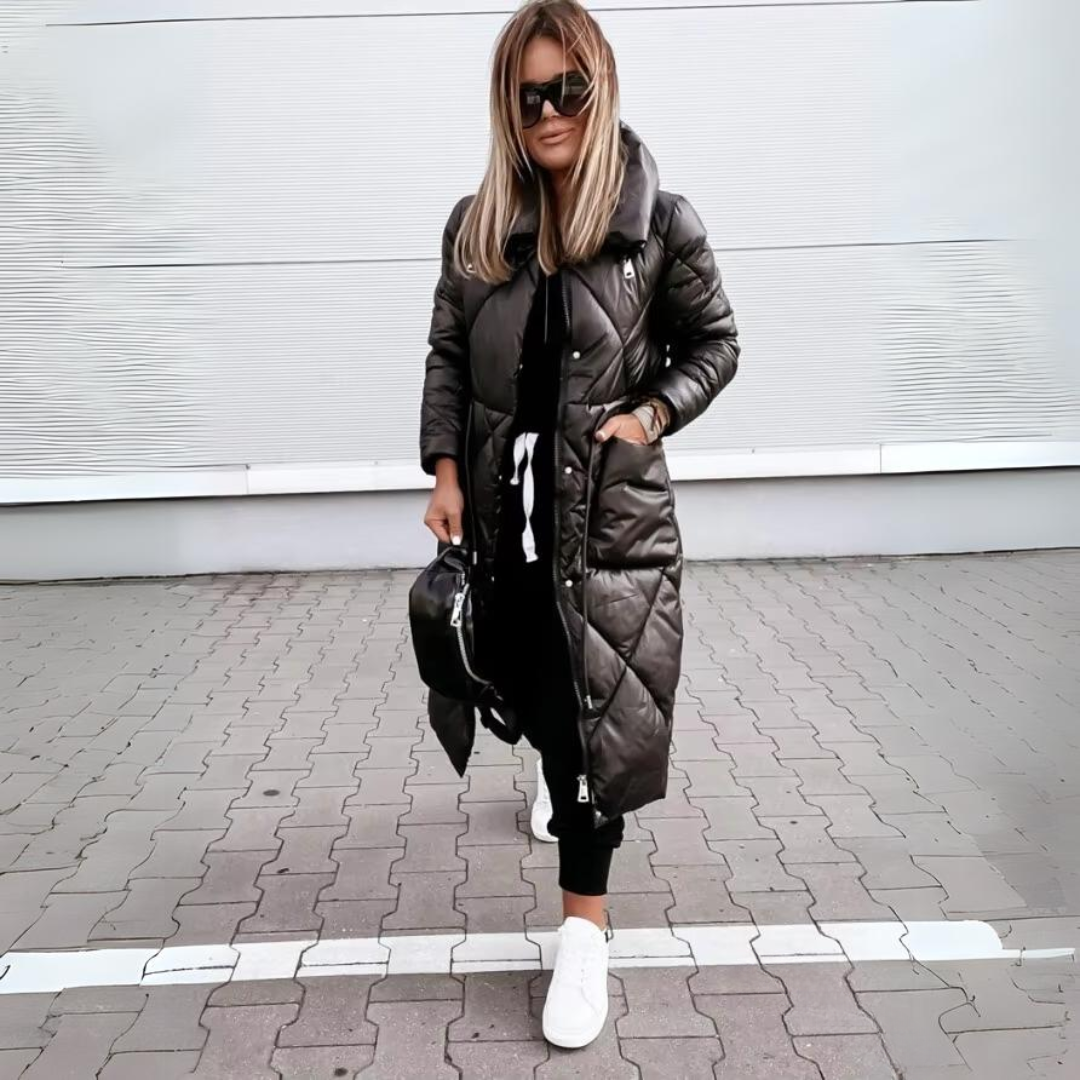 Elina | Long Puffer Coat