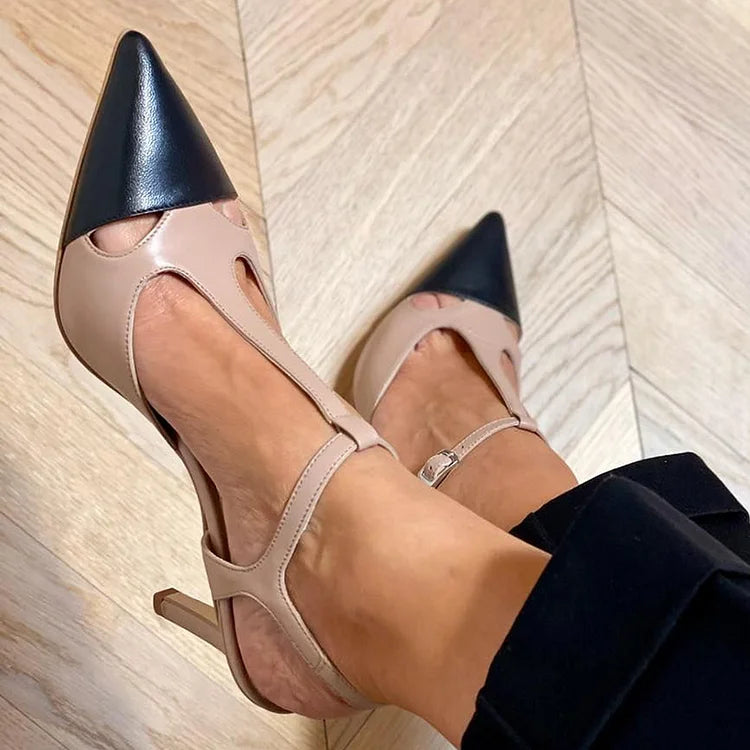 Hortense | Iconic T-Bar Heels