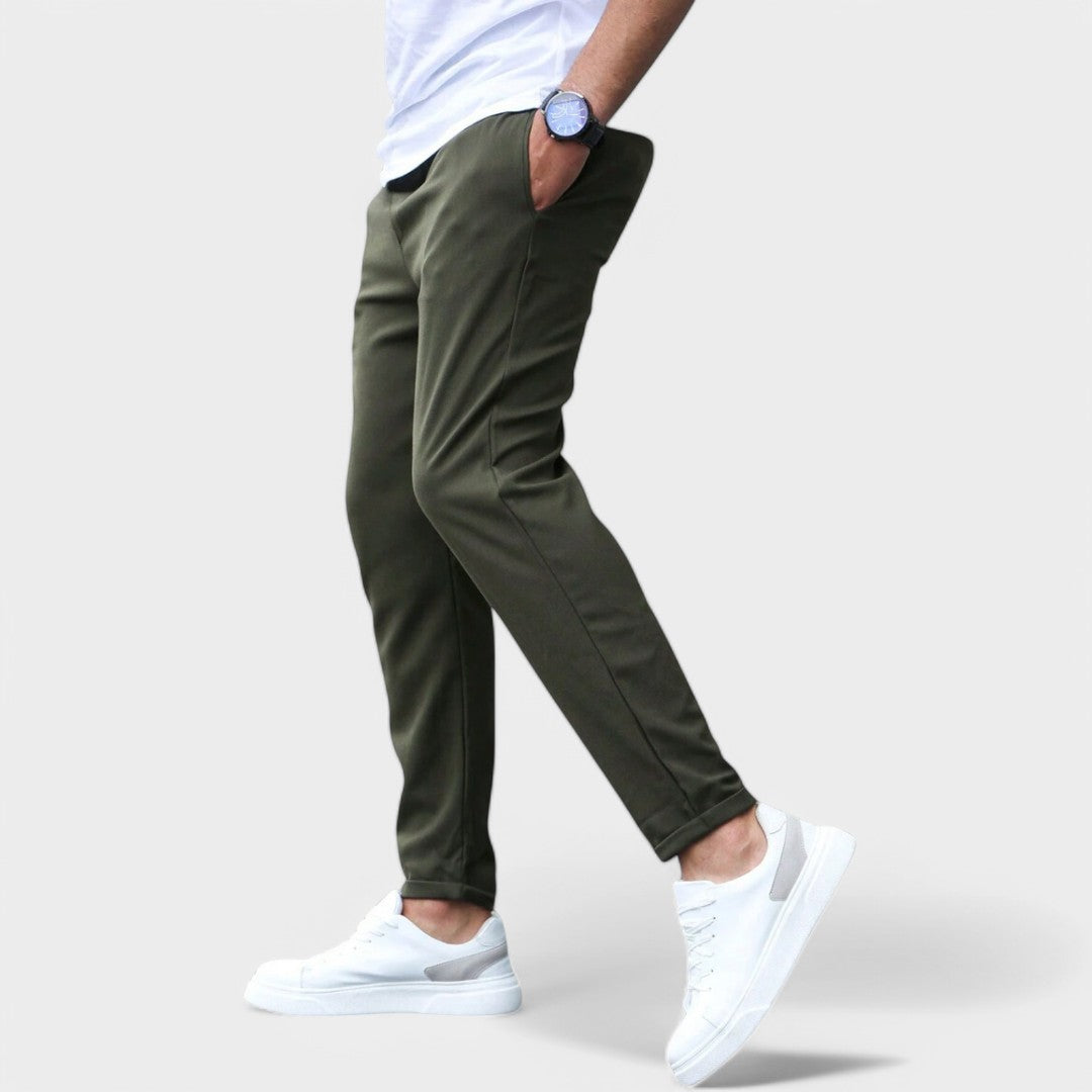 Lilano | Men stretch Fit Trousers