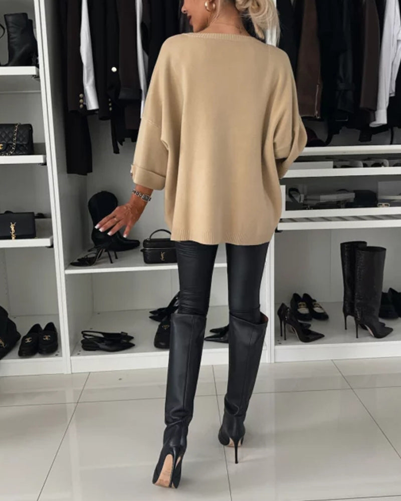 Tiffany | Elegant Knitted Sweater