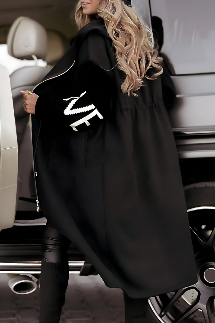 Elisabetta | Elegant Hooded Coatigan