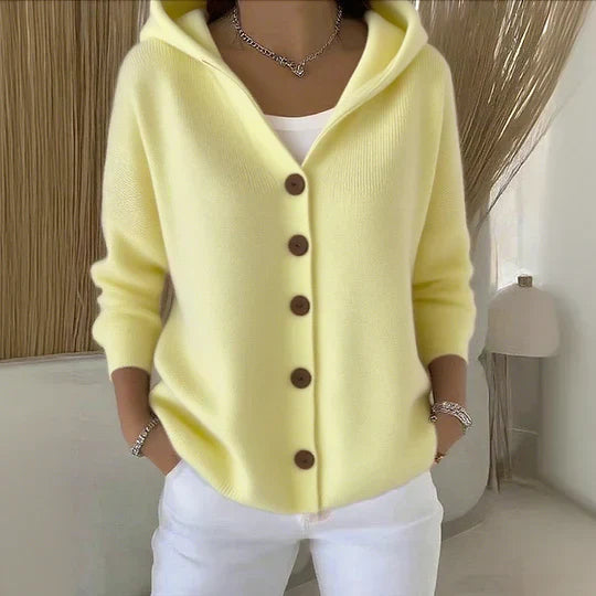 Erikah | Cozy Hooded Cardigan