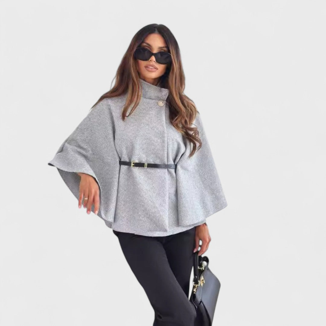 Amarise | Chic Butterfly Jacket with Belt